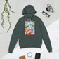 Green Korean fashion hoodie for men and women